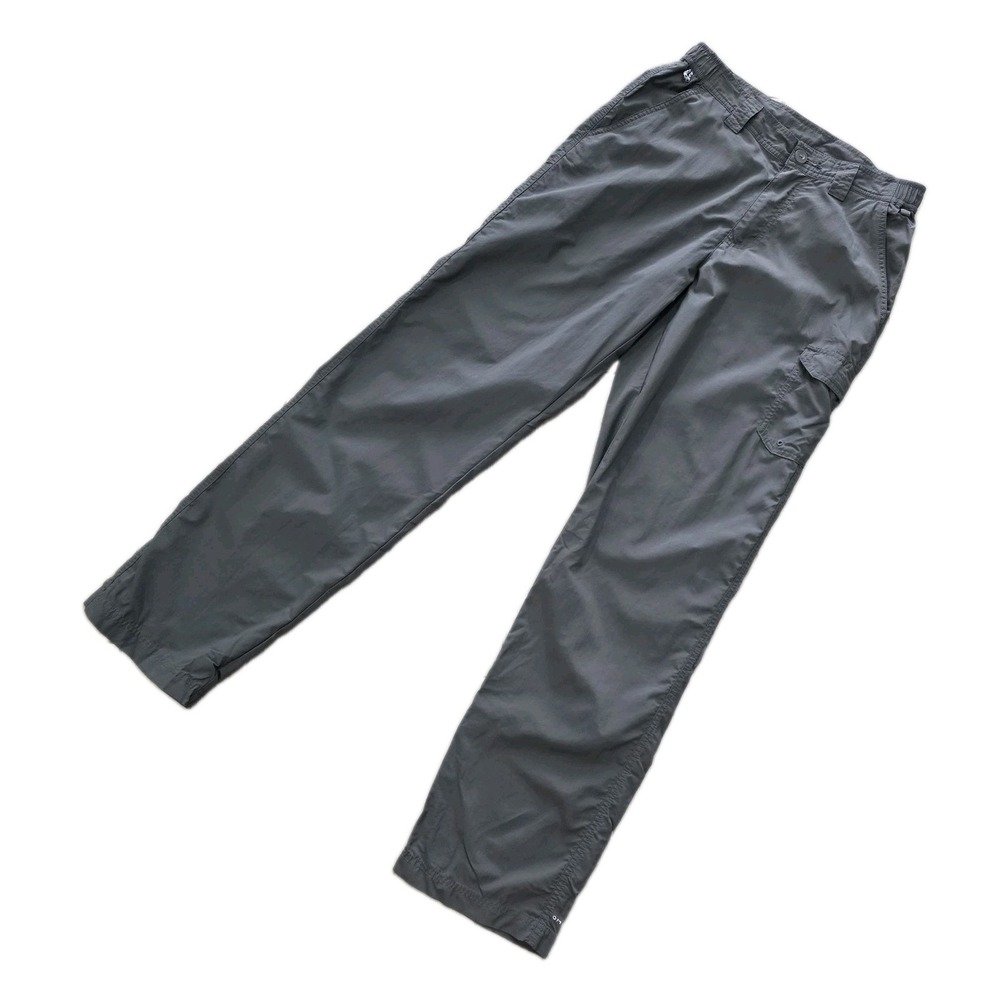 Columbia PFG Men's 30x32 PFG Blood and Guts Pants Gray Omni-Shade Rip Stop